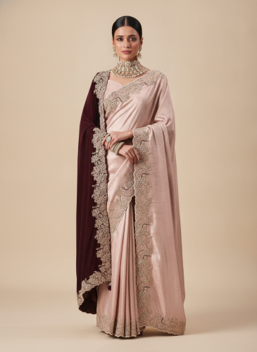 SAREES WITH DUPATTA